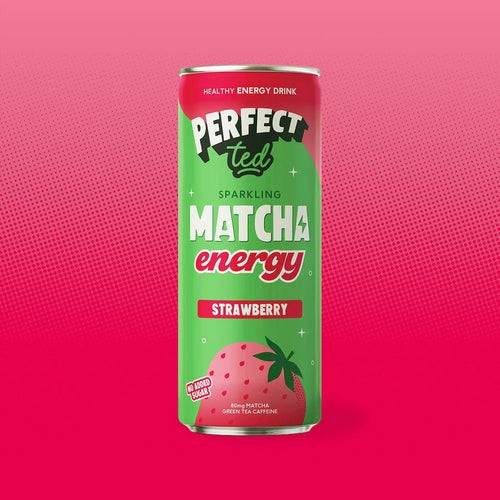 Perfect Ted Sparkling Matcha Energy Strawberry