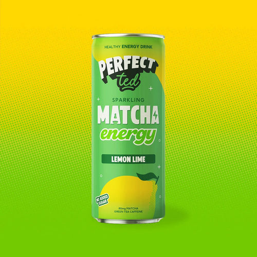 Perfect Ted Sparkling Matcha Energy Lemon Lime