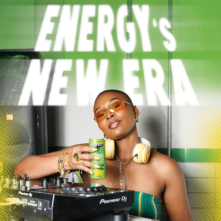 Perfect Ted Sparkling Matcha Energy Lemon Lime
