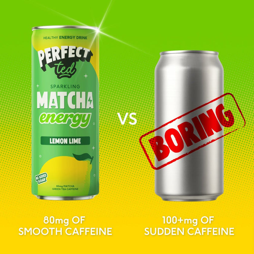 Perfect Ted Sparkling Matcha Energy Lemon Lime