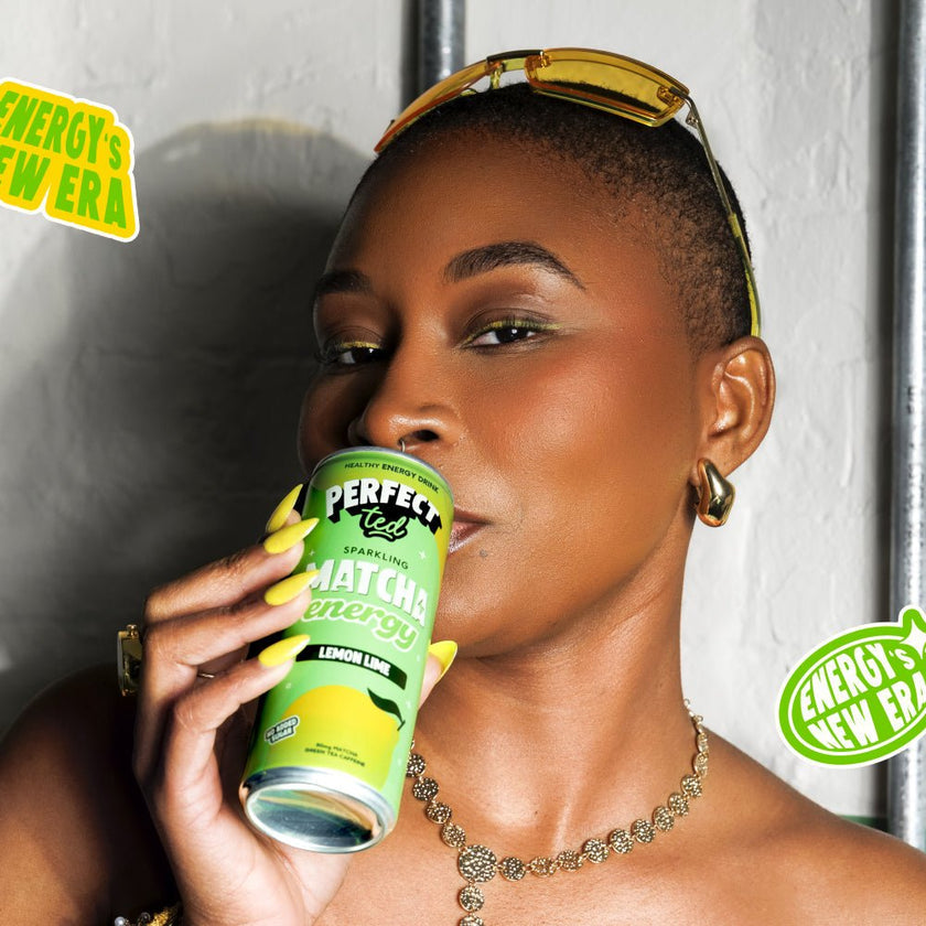 Perfect Ted Sparkling Matcha Energy Lemon Lime
