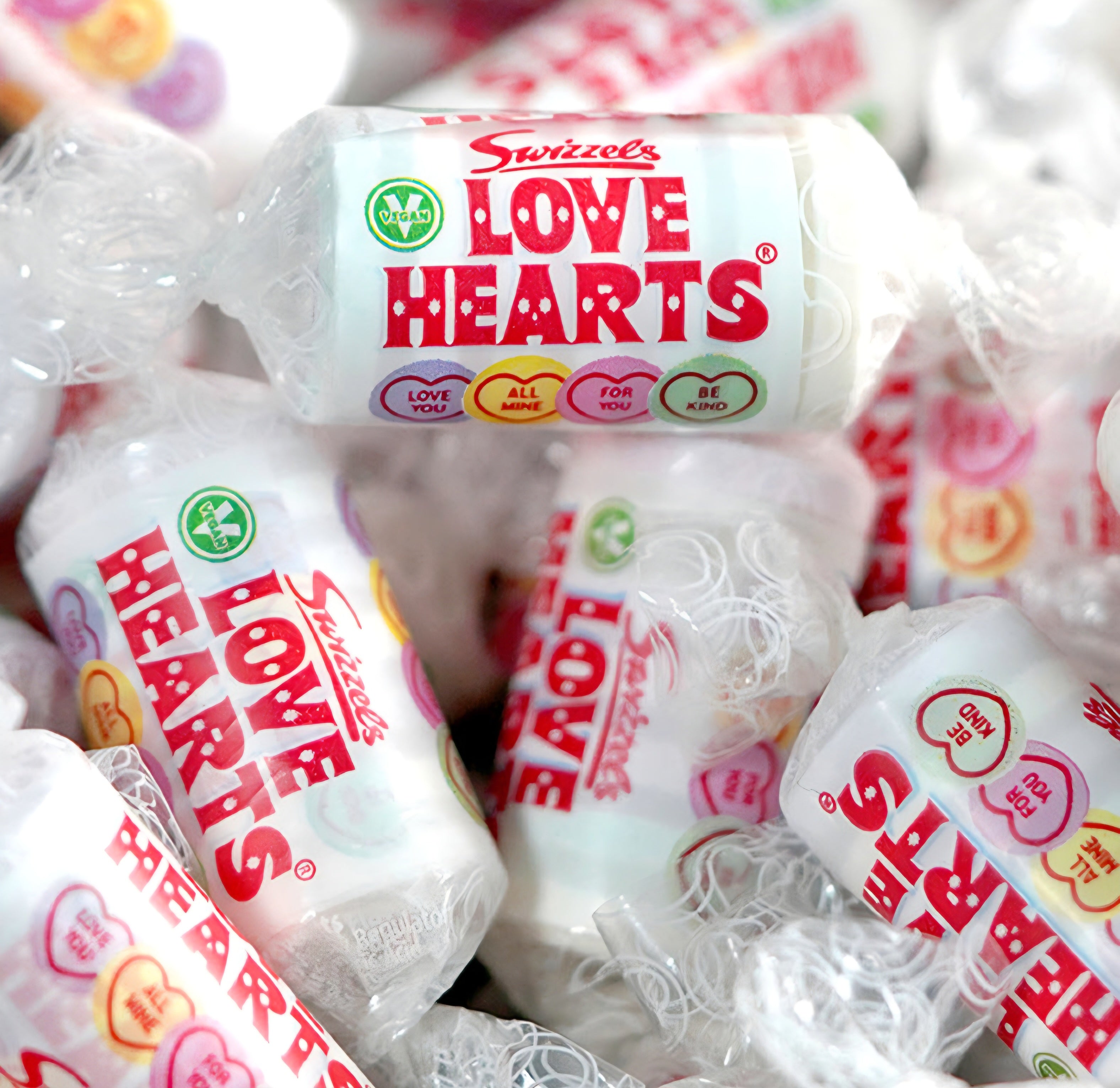 Swizzels Love Hearts Mini Rolls