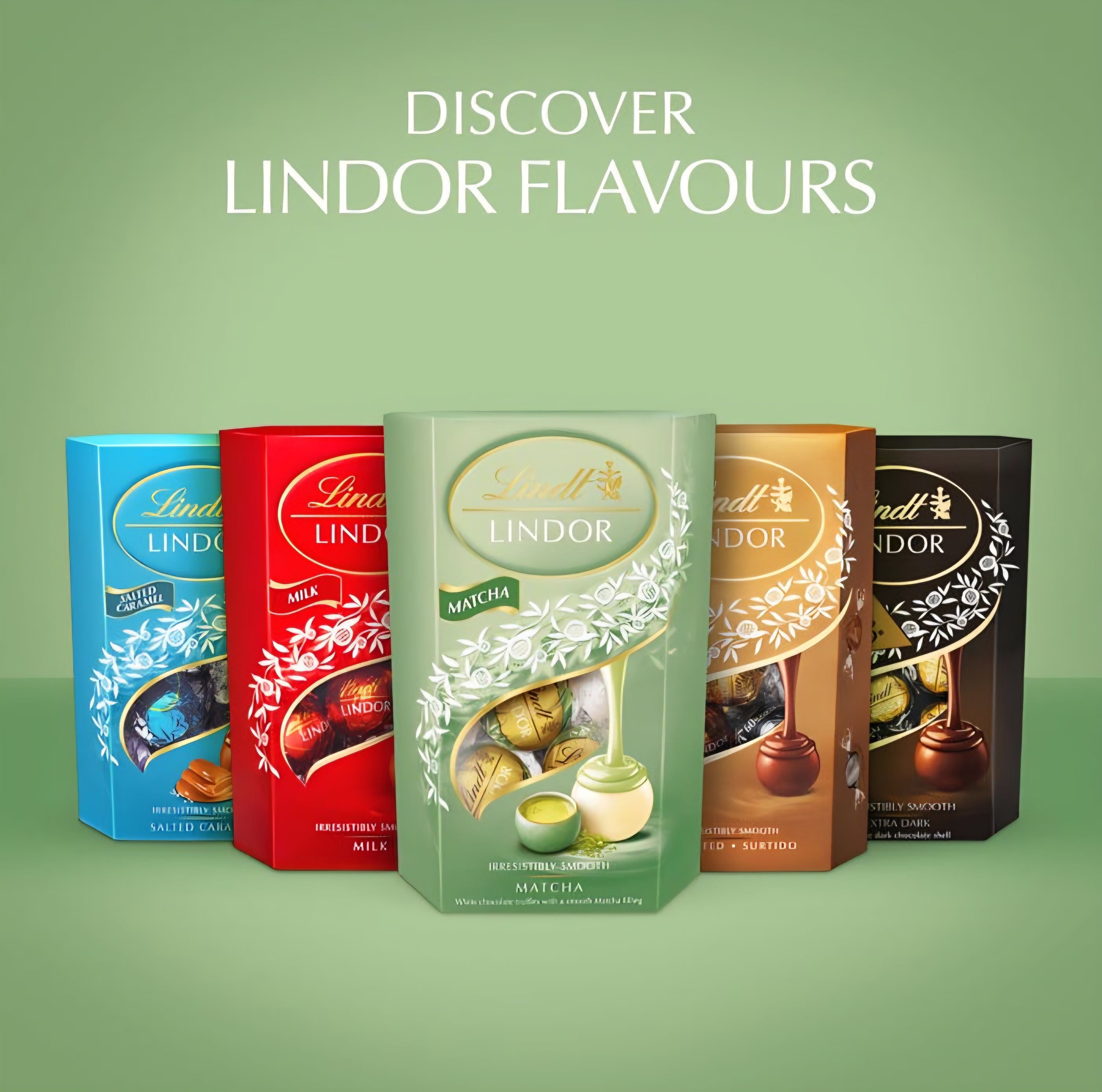 Lindt Lindor Matcha White 200g