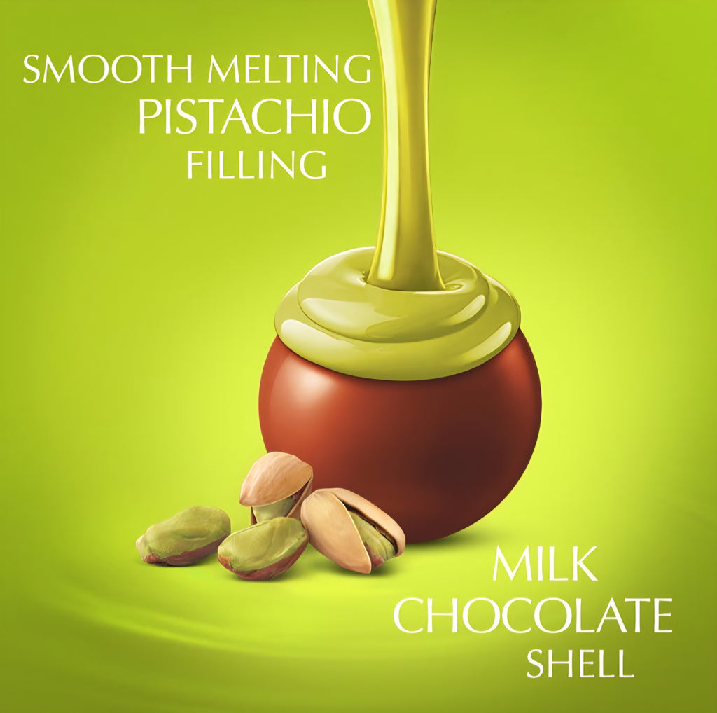 Lindt Lindor Pistachio Milk Chocolate Truffles 200g