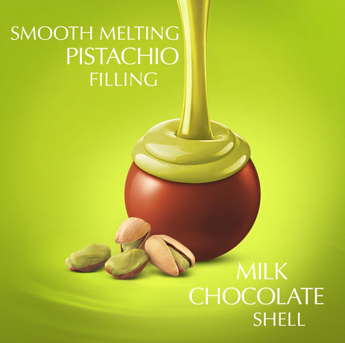 Lindt Lindor Pistachio Milk Chocolate Truffles 200g