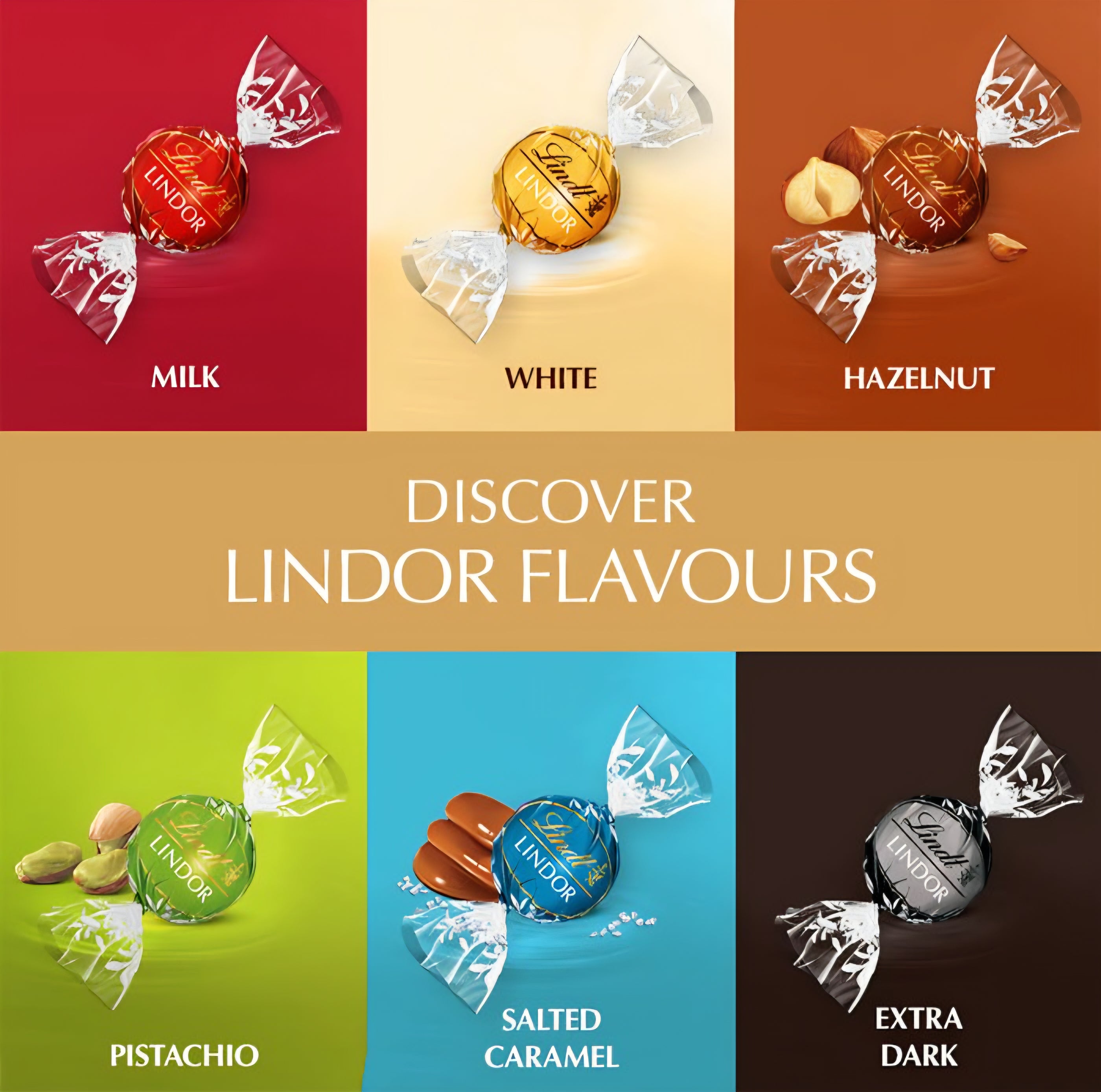 Lindt Lindor Pistachio Milk Chocolate Truffles 200g