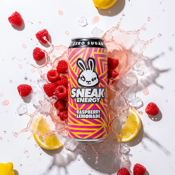 Sneak Energy Raspberry Lemonade 500ml