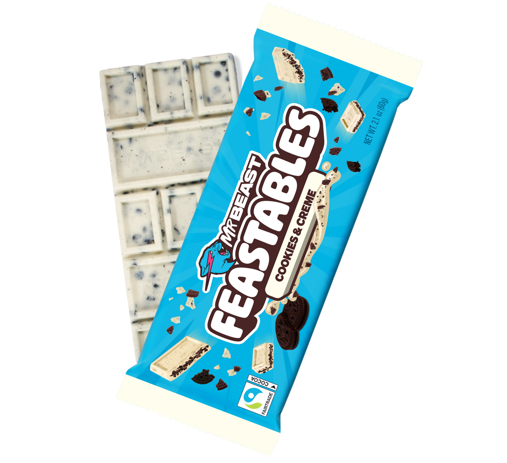 Mr Beast Feastables Cookies & Creme 60g