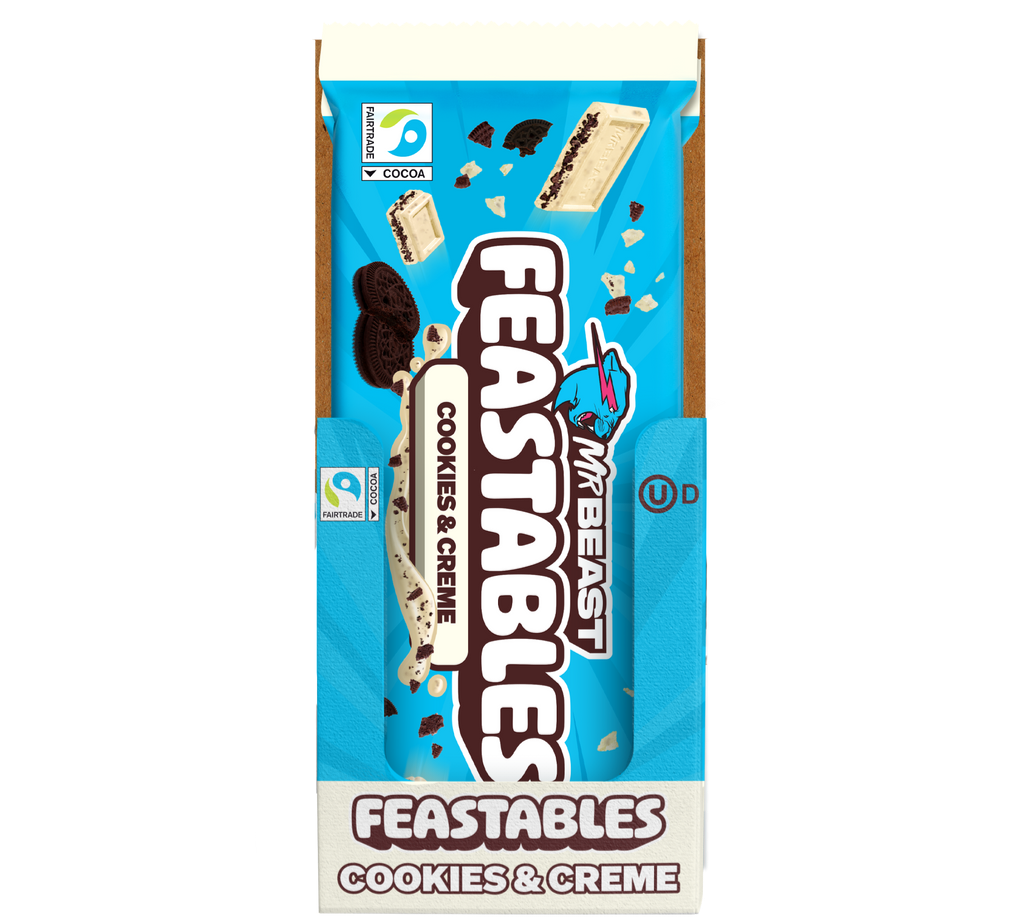 Mr Beast Feastables Cookies & Creme 60g