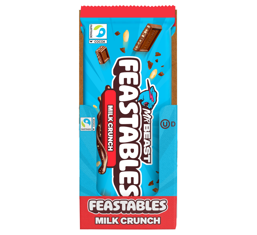 Mr Beast Feastables Milk Crunch 60g
