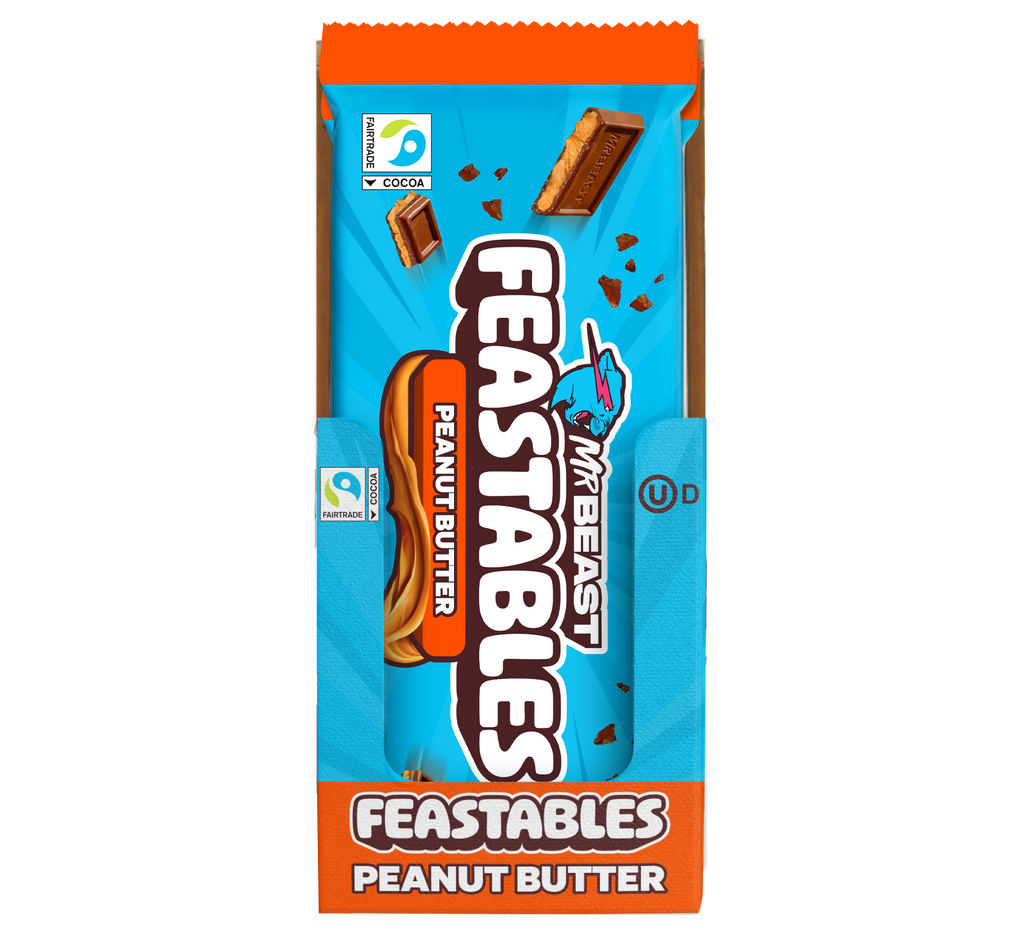 Mr Beast Feastables Peanut Butter 60g