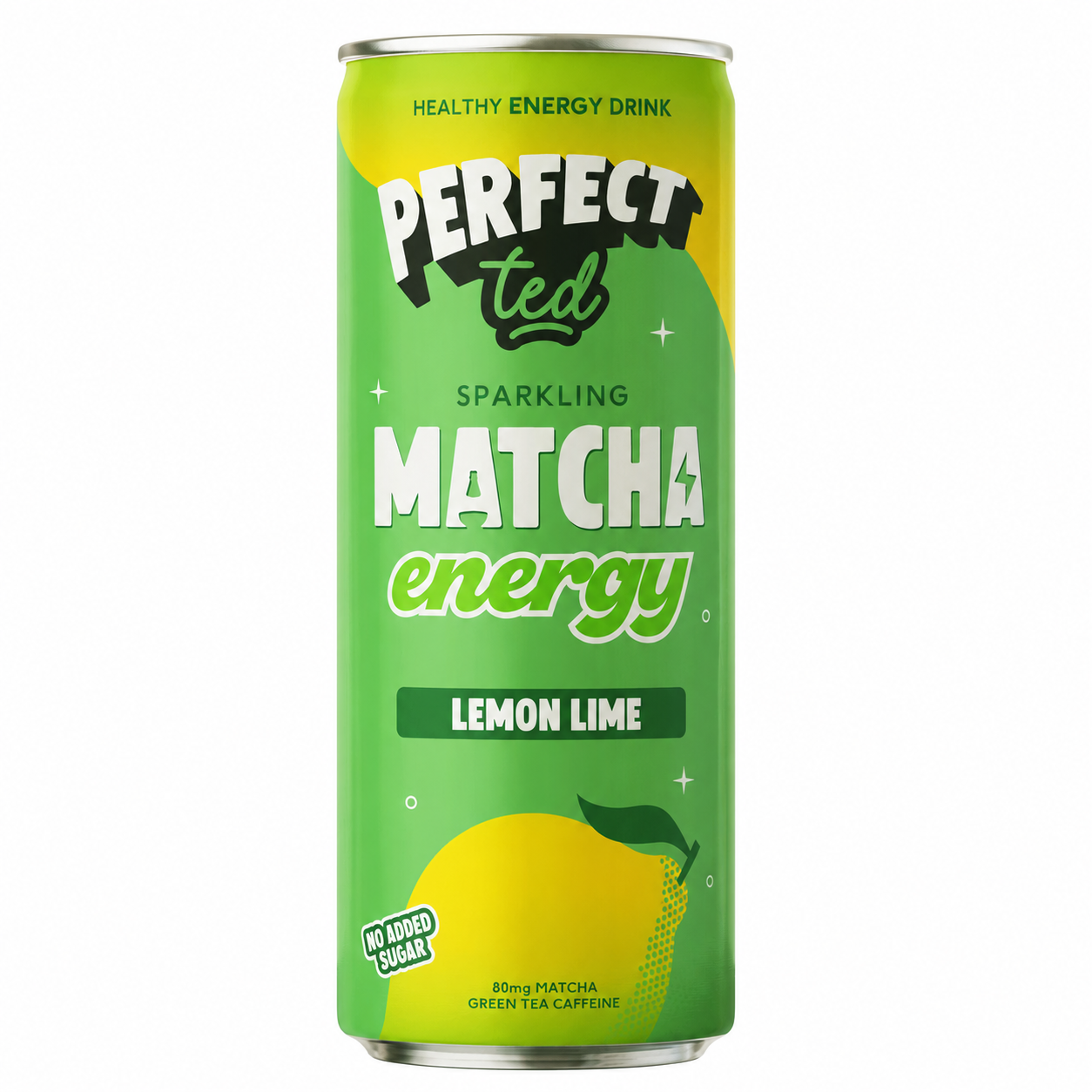 Perfect Ted Sparkling Matcha Energy Lemon Lime