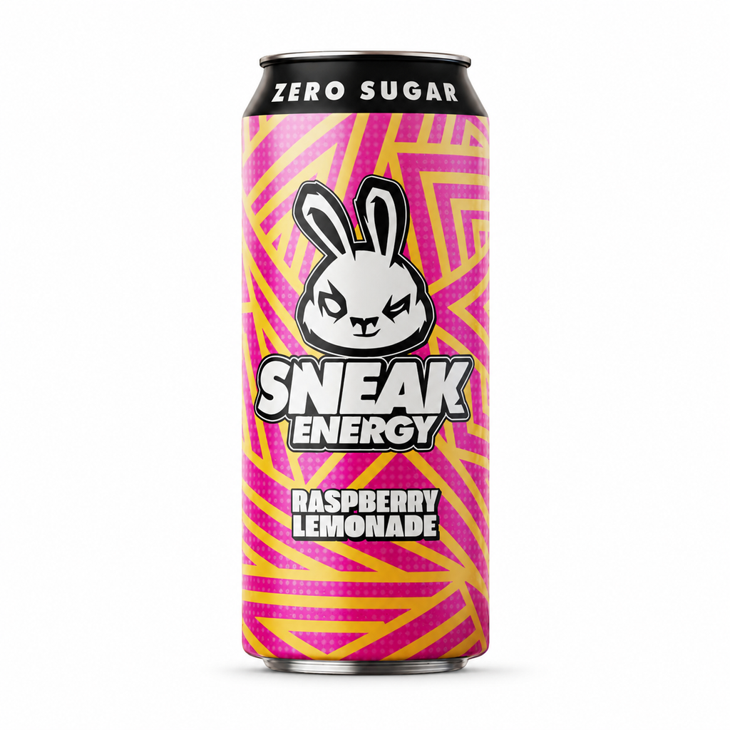 Sneak Energy Raspberry Lemonade 500ml