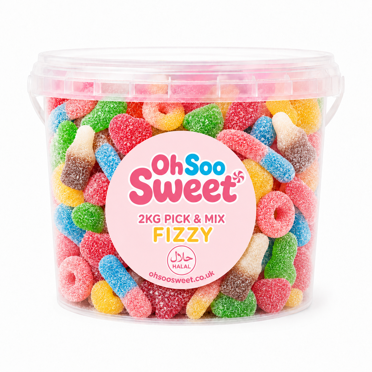 OhhSooSweet Halal Pick And Mix Bucket 2kg